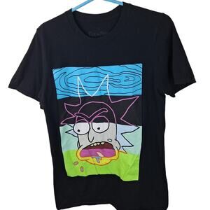 Rick And Morty Adult Swim Cartoon Network T-Shirt Men's Size Small